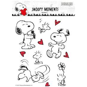 Sticker BRAUN + COMPANY Snoopy Infinity, ws/rot/sw