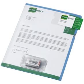 Sichthülle Durable Diktat, A4, hellblau