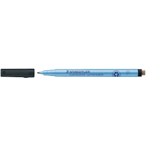 Uitwisbare pen Staedtler Lumocolor, 0,6 mm, zwart