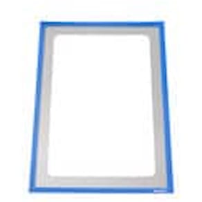 Prospekttasche ULTRADEX magnetisch, A4, Ausschnitt, blau