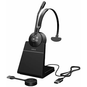 Headset Jabra Engage 55 MS Mono, USB-A + DECT, schwarz