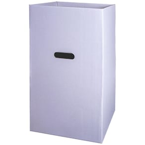 Papperskorg well 380x350x740mm vit