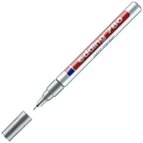 Märkpenna Edding 780 Silver, 0,8mm