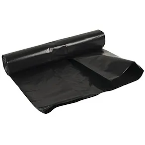 Plastsäck LD R100% 70L 80my svart 10/rl