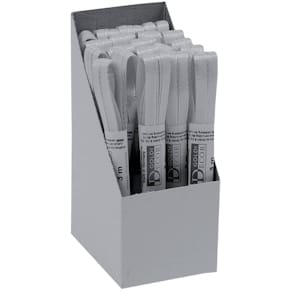 Taftband Goldina Basic, 5 mm x 3 m, weiß