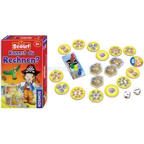 Mitbringspiel KOSMOS Scout, Piratenschatz, ab 5 Jahren (2–4 Sp.)