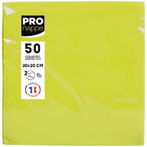 Servett PRONAPPE 20x20cm kiwi 50/fp