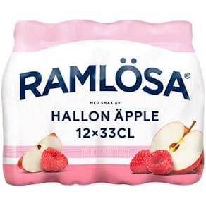 Dricka RAMLÖSA hallon äpple 12x33cl pet