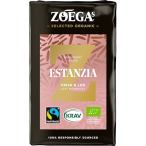 Kaffe Zoegas Estanzia mörkrost malet 450g