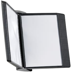 Wandhalter Durable Sherpa Style Wall 10, 10-tlg. Set, schwarz