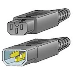 Cisco Jumper - Strömkabel - IEC 60320 C15 till IEC 60320 C14