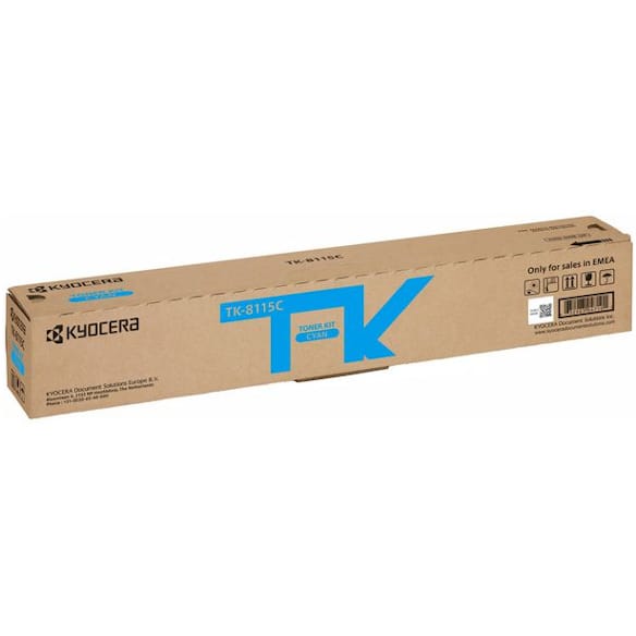 Toner KYOCERA TK-8115C 6K Cyan