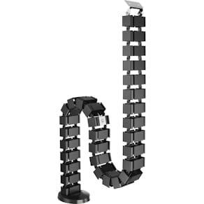 Kabelschlange Fellowes, schwarz