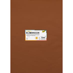 Blumenseide Folia, 50 x 70 cm, braun