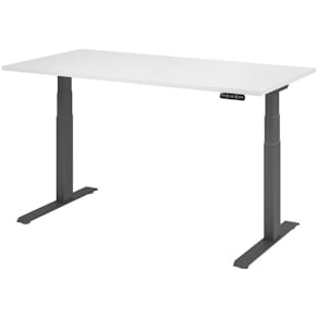 Schreibtisch HAMMERBACHER XMKA16, elektrisch höhenverstellbar,  1