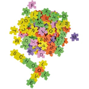 Pusselbokstäver, skumgummi, 2000/FP