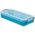 Opbergdoos Really Useful Box 0,55 liter, transparant helblauw