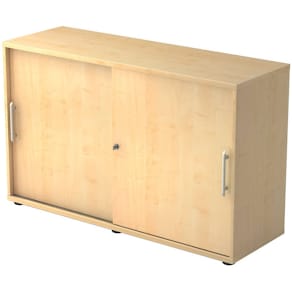 Schiebetürenschrank HAMMERBACHER 1752S RE, ahorn/ahorn, 120 x 40 