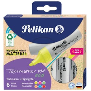 Överstrykningspenna Pelikan neon 6/fp