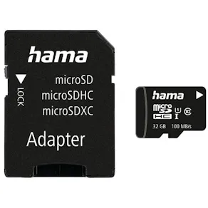 Minneskort HAMA Micro SDHC 32GB CL10