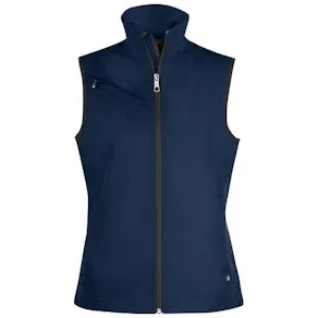 Softshellväst TEXSTAR WV79 dam marin XS