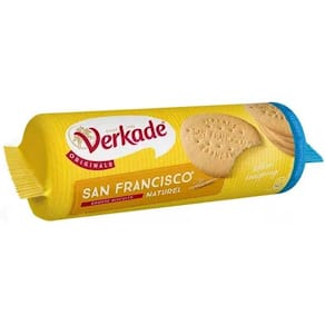 Koekjes Verkade San Francisco, naturel, pak van 250 gram