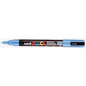 Paintmarker Uni POSCA PC-3M, 1,5 mm, lichtblauw
