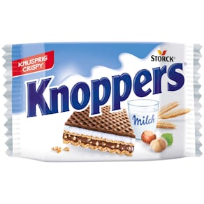 Waffelschnitte Knoppers Milch-Haselnuss, 24 Stück