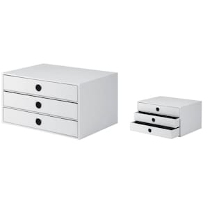 Schubladenbox Rössler SOHO, weiß, 3 Schubladen (Special Edition)
