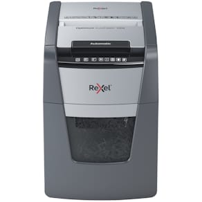 Aktenvernichter Rexel Optimum AutoFeed+ 100X, P-4, schwarz