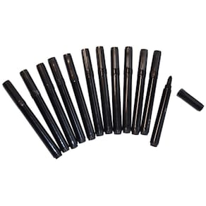 Fiberpenna broad svarta 12/fp
