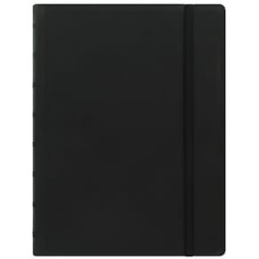 Filofax Anteckningsbok A5 Linjerad Svart