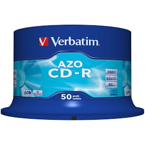 AZO, CD-R, 52X, Crystal (50)