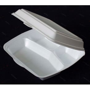 Skumbakke 3-rums XPS hvid 240x195x75 mm, 250 stk