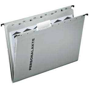 Hängemappe Leitz Personalakte, grau, A4