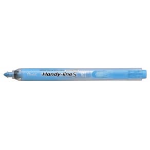 Tekstmarker Pentel Handyline blå, skrå spids 1–4,5 mm, 12 stk