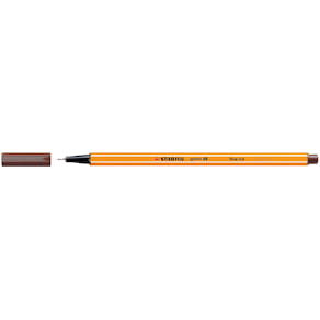 Fineliner STABILO point 88, bruin
