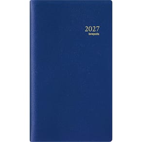Agenda Brepols Notaplan Genova, 6-talig, blauw, 2026