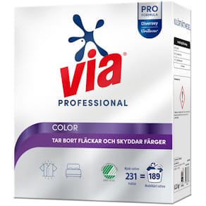 Tvättmedel VIA Pro Formula Color 8,32kg