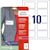 Self-adhesive name badge 80x50 (200)