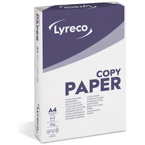 Kopieringspapper LYRECO Copy A4 80g oh 500/fp