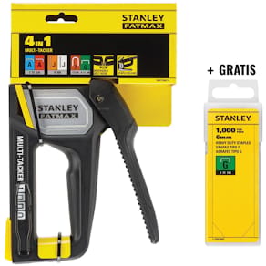 Nietpistool Stanley FatMax 4-in-1 1x + gratis A-nietjes (1.000)