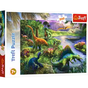 Puzzle TREFL Dinosaurier, 200 Teile