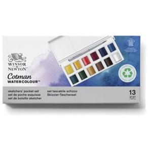 Akvarellfärg set Cotman 10x8ml