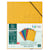 farbig sortiert (blau, gelb, grün, orange und rot)