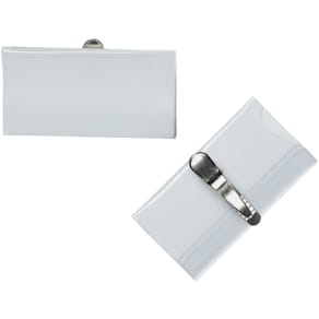 Namensschild Q-CONNECT KF01563, 75 x 40 mm, 25 Stück