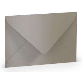 Briefhülle Rössler Paperado, C6, taupe metallic
