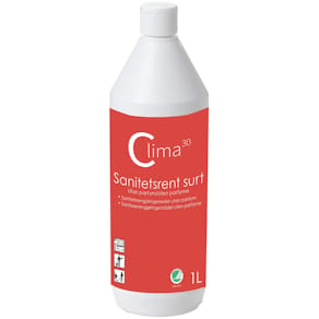 Sanitetsrent CLIMA30 surt oparfymerad 1L