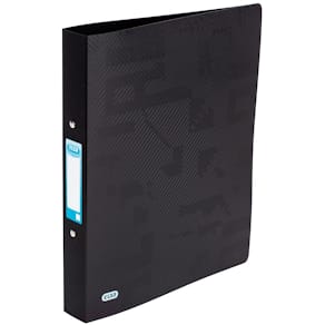 Ringmap Elba Urban, ft A4, rug 4 cm, 2 ringen 30 mm, zwart