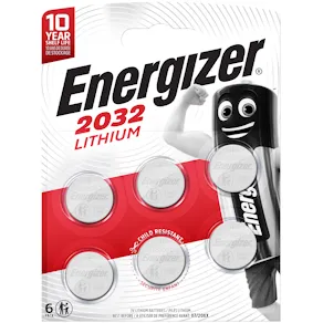 Batteri ENERGIZER Lithium CR2032 6/fp